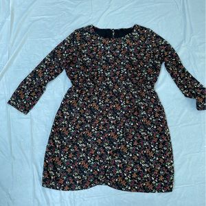 J. Crew Mercantile Floral Tulip Hem Dress size 18